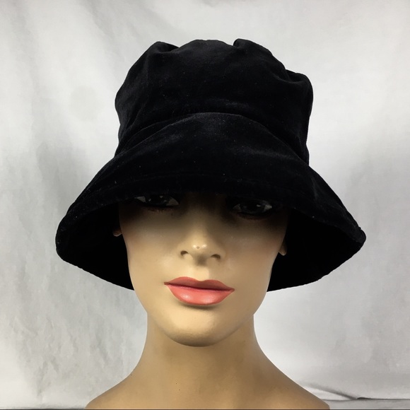 Black Velvet Bucket Hat | Poshmark